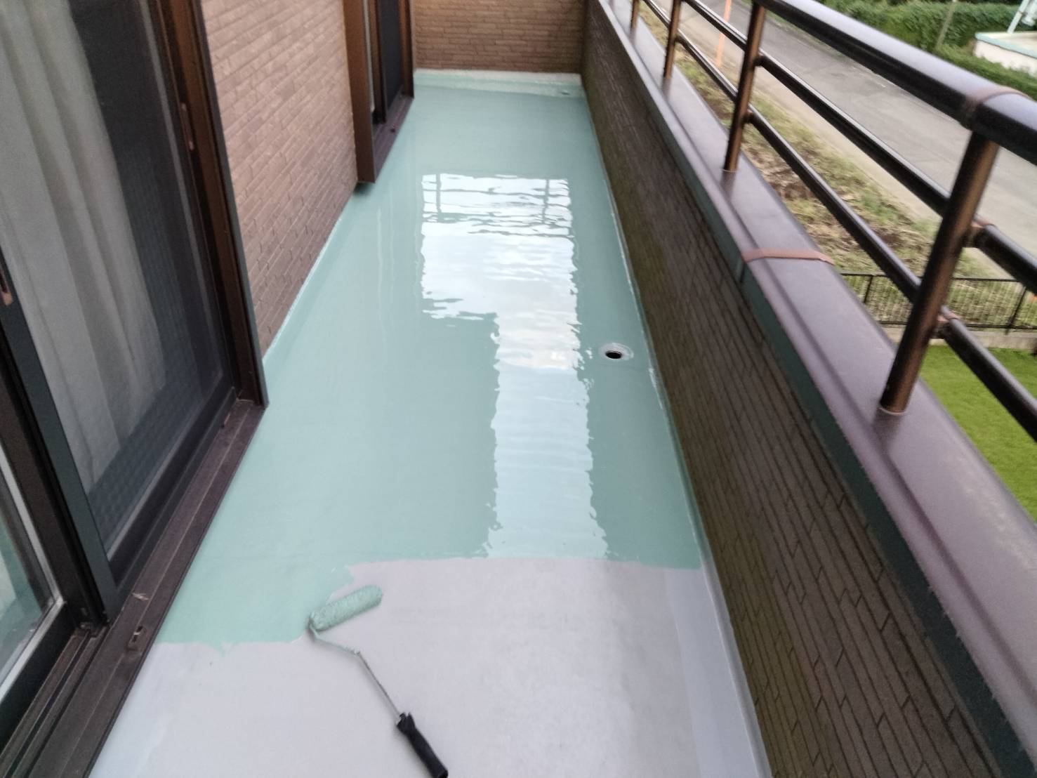 バルコニー防水工事after